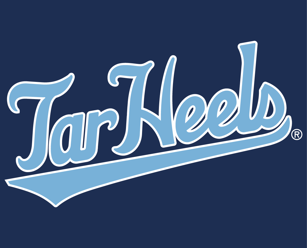 North Carolina Tar Heels 2015-Pres Wordmark Logo v13 diy iron on heat transfer